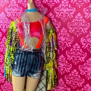 Birds of Prey Harley Quinn women’s small 4 piece Halloween costume